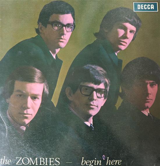 Zombies Begin Here Decca 1st press
